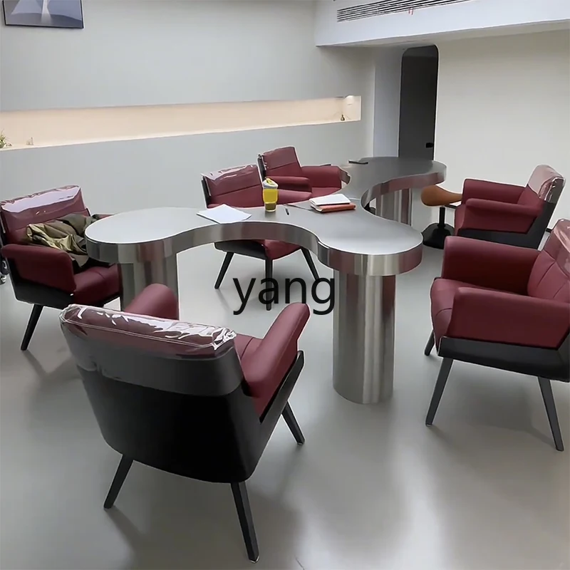 LH hair salon mirror table perm and dye stainless steel barber shop hair cutting table
LH hair salon mirror table perm and dye stainless steel barber shop hair cutting table