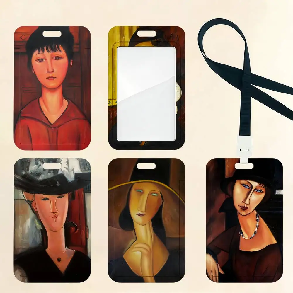 Art A-Amedeo Modigliani Card Holder Cardcase Bus Subway Work Permit Student Lanyard Neck Straps Badge Holder Door Card
Art A-Amedeo Modigliani Card Holder Cardcase Bus Subway Work Permit Student Lanyard Neck Straps Badge Holder Door Card