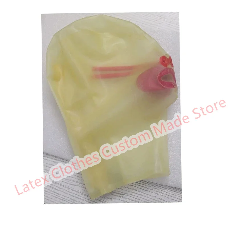 Transparent Latex Hoodwith Long Tube Back Zipper Rubber Mask Sexy Cosplay Halloween Costumes for Men Women
Transparent Latex Hoodwith Long Tube Back Zipper Rubber Mask Sexy Cosplay Halloween Costumes for Men Women