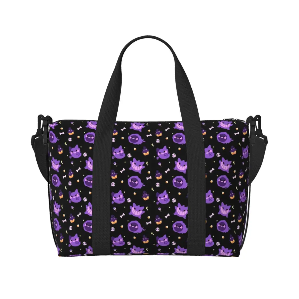 Custom Monster Ghost Gengar Beach Tote Bag Women Cartoons Large Compartment Beach Gym Travel Bags
Custom Monster Ghost Gengar Beach Tote Bag Women Cartoons Large Compartment Beach Gym Travel Bags