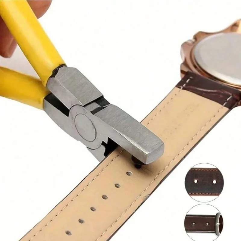 Universal Hand Strap Watch Band Belt Punching Puncher Leather Punch Tool Hole Pliers Tools 2.0mm
Universal Hand Strap Watch Band Belt Punching Puncher Leather Punch Tool Hole Pliers Tools 2.0mm