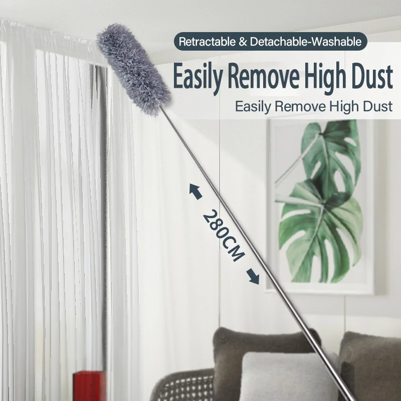 Extendable Microfiber Duster, Retractable Dust Remover Brush Household Cleaning Tool
Extendable Microfiber Duster, Retractable Dust Remover Brush Household Cleaning Tool