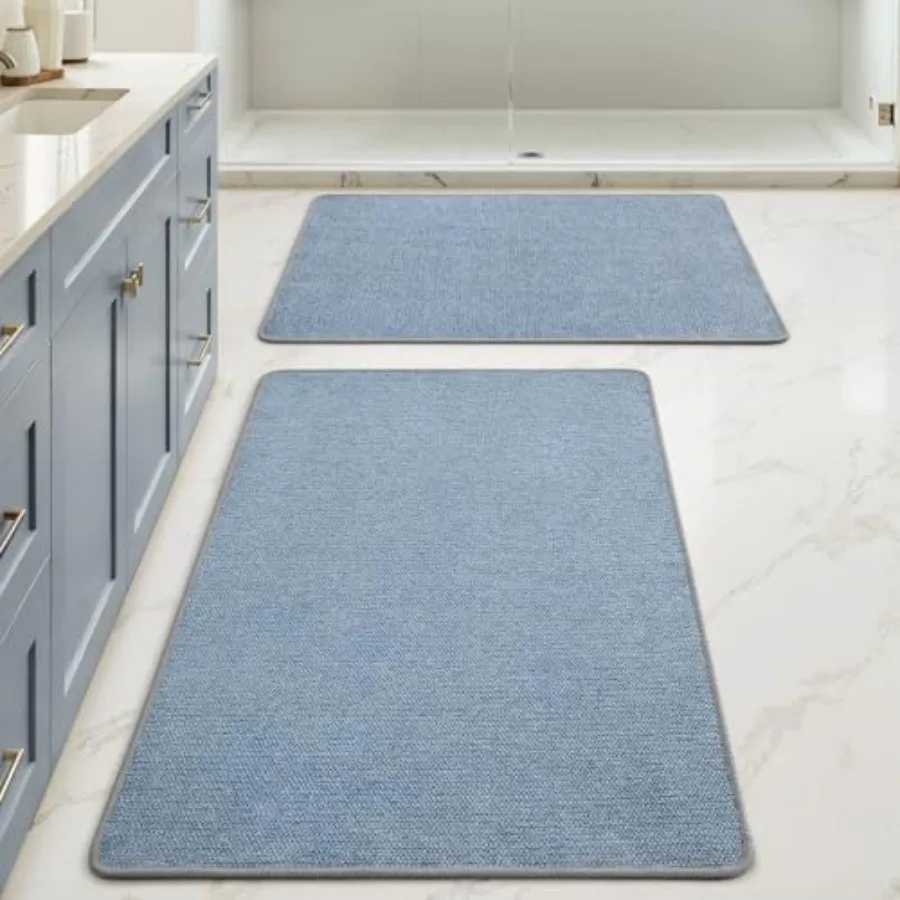 Set of 2 Ultra Thin Bathroom Rugs Rubber Bath Mats for Bathroom Non Slip Quick Dry Absorbent Bath Rug Machine Washable Fit Unde
Set of 2 Ultra Thin Bathroom Rugs Rubber Bath Mats for Bathroom Non Slip Quick Dry Absorbent Bath Rug Machine Washable Fit Unde