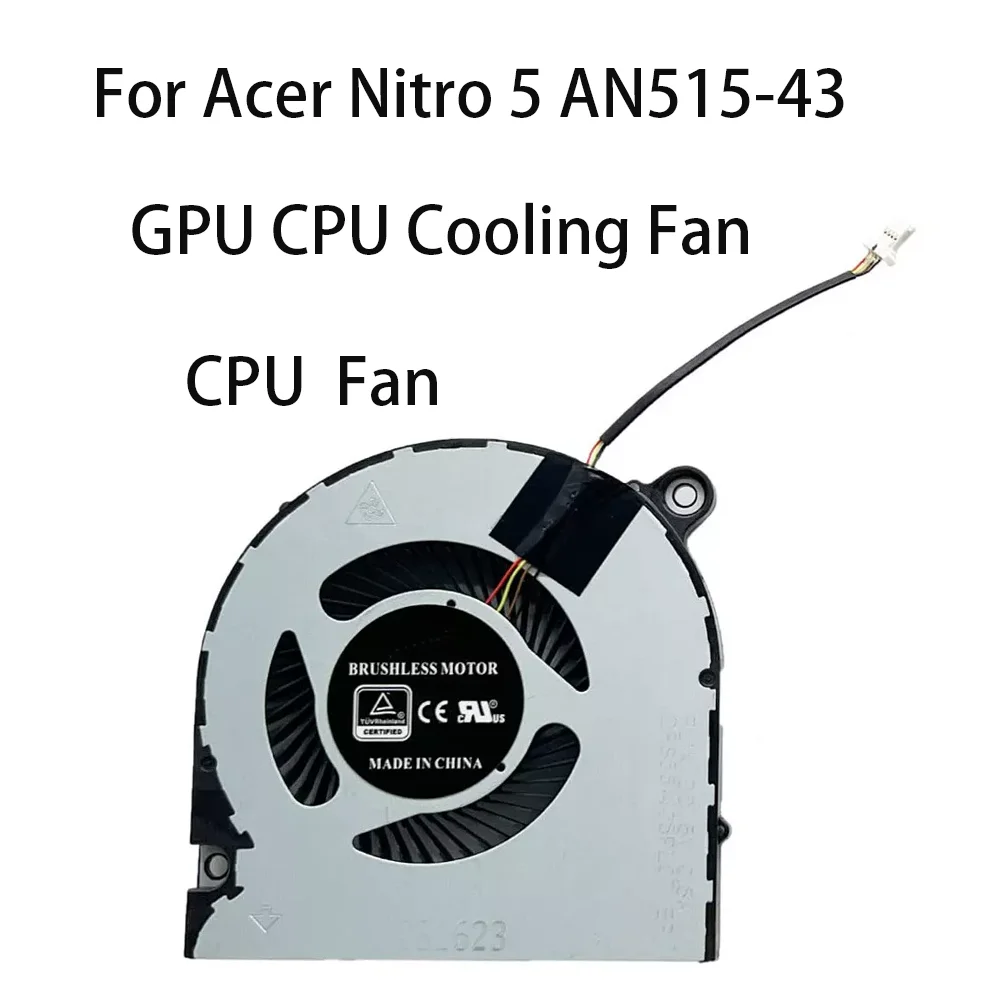 Оригинальный вентилятор для Acer Nitro 5 AN515-43 AN515-54 AN517-51 Nitro 7 AN715-51 N18C3 Вентилятор охлаждения процессора
Оригинальный вентилятор для Acer Nitro 5 AN515-43 AN515-54 AN517-51 Nitro 7 AN715-51 N18C3 Вентилятор охлаждения процессора