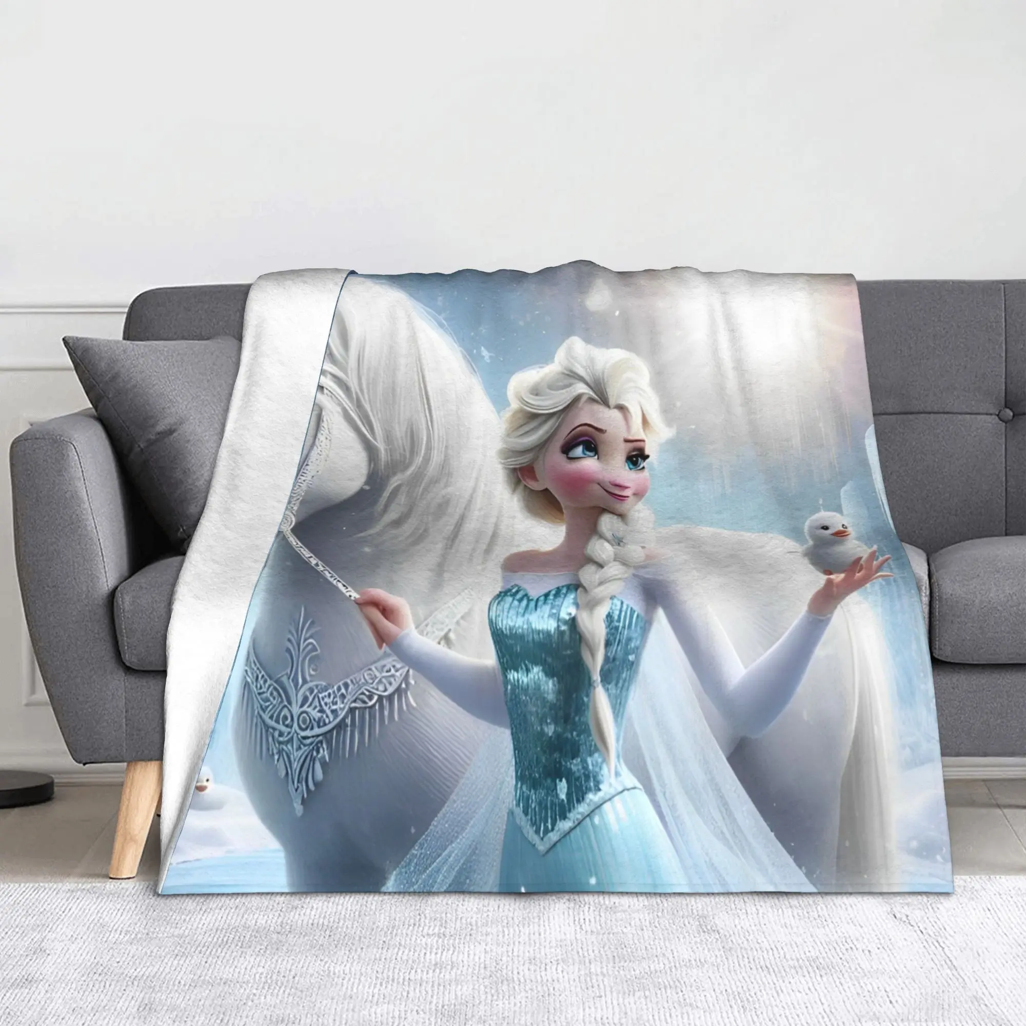 Одеяло «Холодное сердце» с изображением Эльзы, фланелевое одеяло с героями мультфильмов, новинка, дышащие пледы для дома, весна/осень
Одеяло «Холодное сердце» с изображением Эльзы, фланелевое одеяло с героями мультфильмов, новинка, дышащие пледы для дома, весна/осень