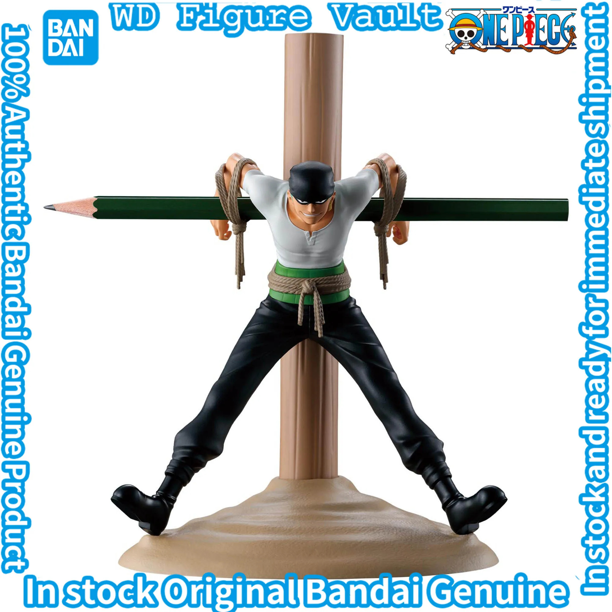 Bandai Officially Licensed One Piece Fig Life! Zoro the Pirate Hunt Roronoa Zoro Pen holder/Stand Premium Collectible Model Gift
Bandai Officially Licensed One Piece Fig Life! Zoro the Pirate Hunt Roronoa Zoro Pen holder/Stand Premium Collectible Model Gift