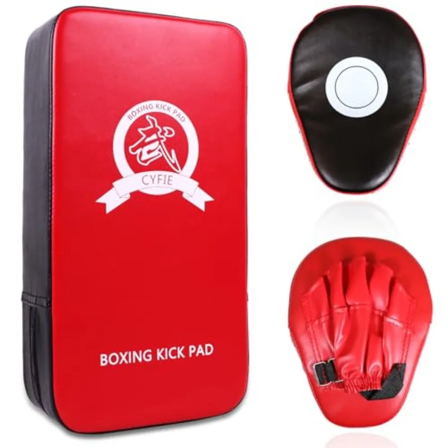 2-in-1 Boxing Pads Set, Punch Mitts and Kick Pad Combo for and Adults, Adjustable MMA Training Gear for Boxing, Kickboxing, Kar
2-in-1 Boxing Pads Set, Punch Mitts and Kick Pad Combo for and Adults, Adjustable MMA Training Gear for Boxing, Kickboxing, Kar