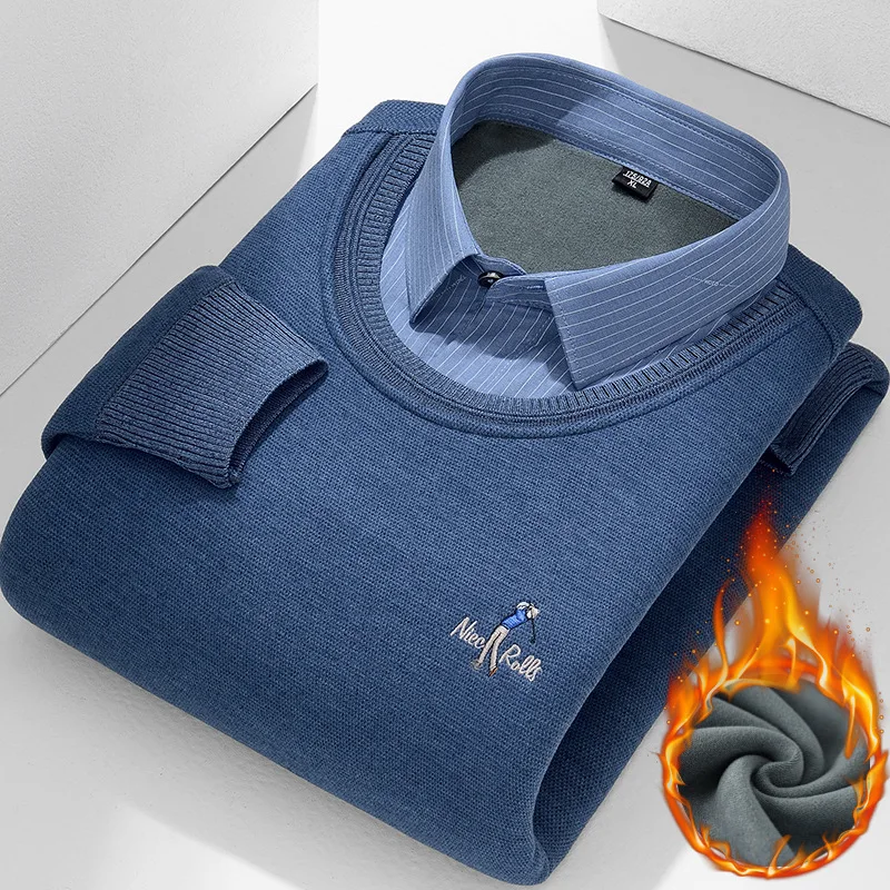 Men Fleece Thermal Shirts Knitted Winter Warm Thermo Underwear Pullover Jumpers Clothes
Men Fleece Thermal Shirts Knitted Winter Warm Thermo Underwear Pullover Jumpers Clothes