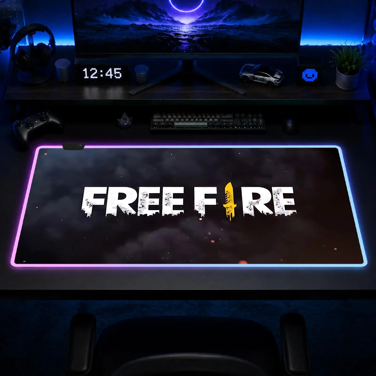 Free Fire Mouse Pad Gaming Anime Mouse Pad XXL RGB Desk Mats LED Table Pads Backlit Rubber Desktop
Free Fire Mouse Pad Gaming Anime Mouse Pad XXL RGB Desk Mats LED Table Pads Backlit Rubber Desktop