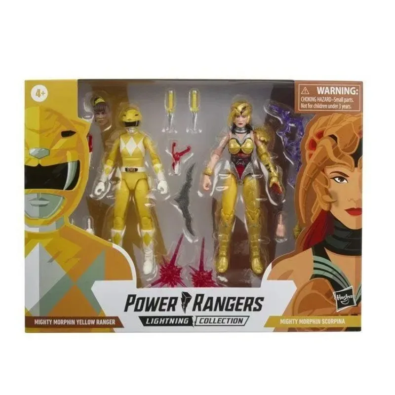 Hasbro Power Rangers Lightning Collection Mighty Morphin Yellow Ranger Scorpina Anime Figure Collectio
Hasbro Power Rangers Lightning Collection Mighty Morphin Yellow Ranger Scorpina Anime Figure Collectio