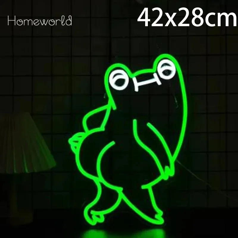 Frog Neon Sign LED Light USB Powered Dimmable for Birthday Party Christmas Gifts kids Room and Bedroom Decoration
Frog Neon Sign LED Light USB Powered Dimmable for Birthday Party Christmas Gifts kids Room and Bedroom Decoration