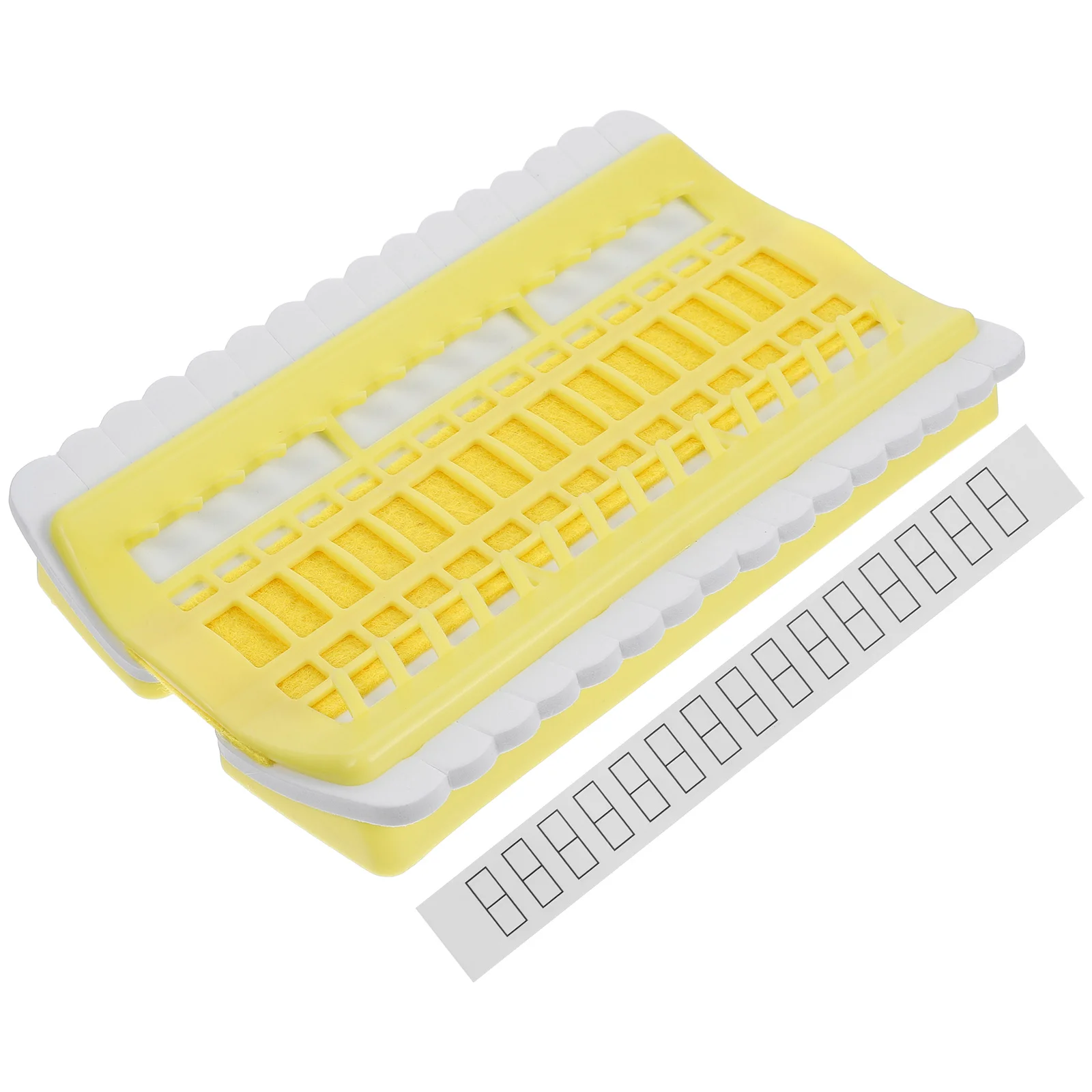 1Pcs Cross Stitch Thread Organizer Compact Durable Plastic 30 Holes Floss Card Cross Stitch Thread Organizer Tool for Home Use
1Pcs Cross Stitch Thread Organizer Compact Durable Plastic 30 Holes Floss Card Cross Stitch Thread Organizer Tool for Home Use