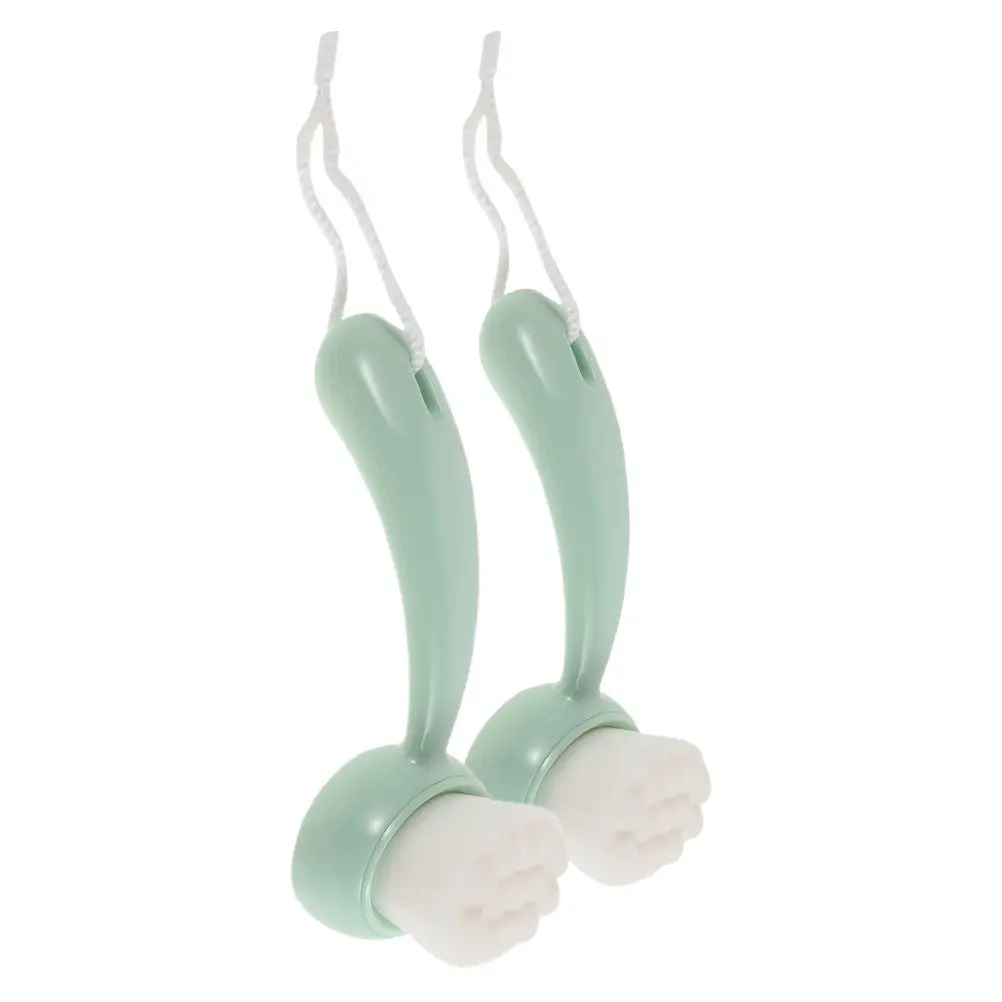 2Pcs Facial Brush Cleansing Long Handle Soft Bristle Face Scrubber Exfoliator Deep Clean Skin Scrubber Home
2Pcs Facial Brush Cleansing Long Handle Soft Bristle Face Scrubber Exfoliator Deep Clean Skin Scrubber Home