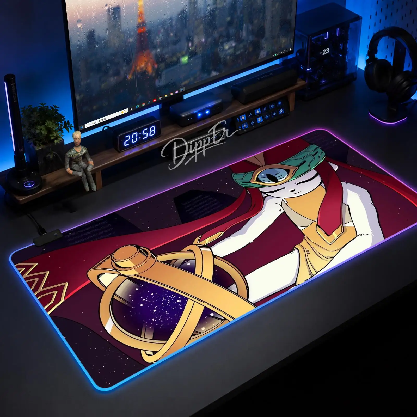 A-Nine Sols Mouse Pad Large Size LED Glowing Table Pad XXL Gaming Non-slip Rubber Mat With Backlight
A-Nine Sols Mouse Pad Large Size LED Glowing Table Pad XXL Gaming Non-slip Rubber Mat With Backlight