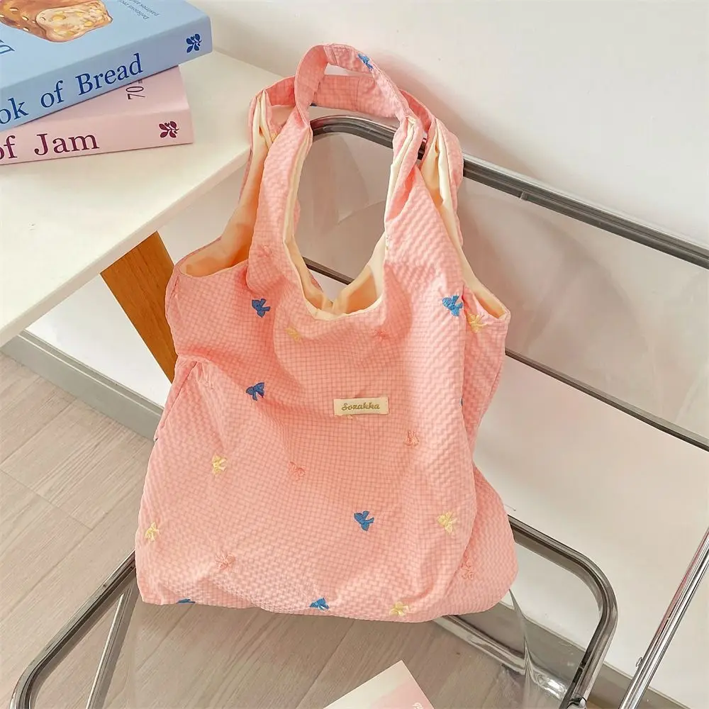 Casual Korean Style Bowknot Vest Bag Sweet Leisure Cloth Hobo Bag Commuting Cloth Canvas Underarm Bag Student
Casual Korean Style Bowknot Vest Bag Sweet Leisure Cloth Hobo Bag Commuting Cloth Canvas Underarm Bag Student