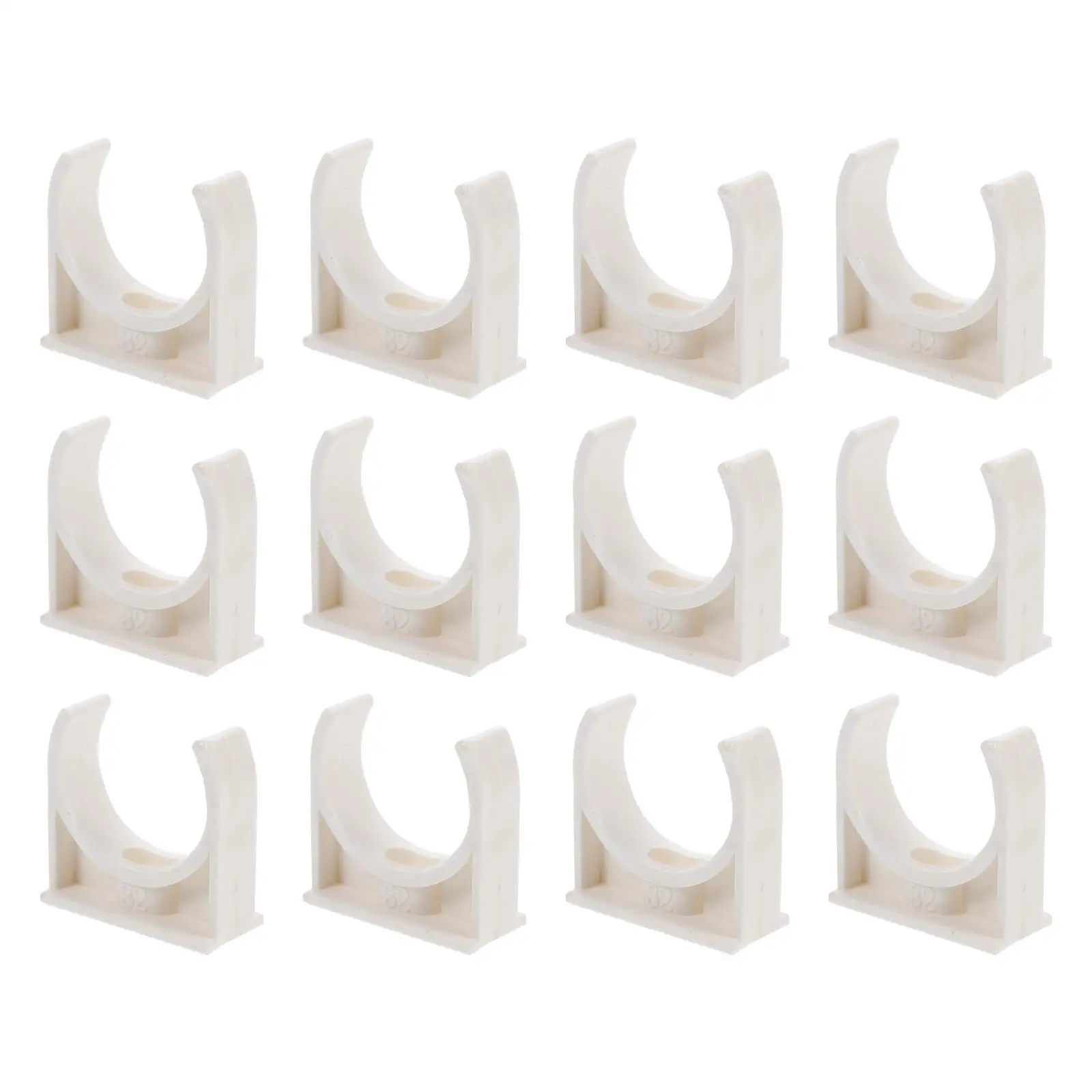 50pcs PVC Pipe Clamps 20mm Durable Wear Resistant Safe Material Water Pipe Fixing Bracket Hose Supports U Shaped Clips
50pcs PVC Pipe Clamps 20mm Durable Wear Resistant Safe Material Water Pipe Fixing Bracket Hose Supports U Shaped Clips