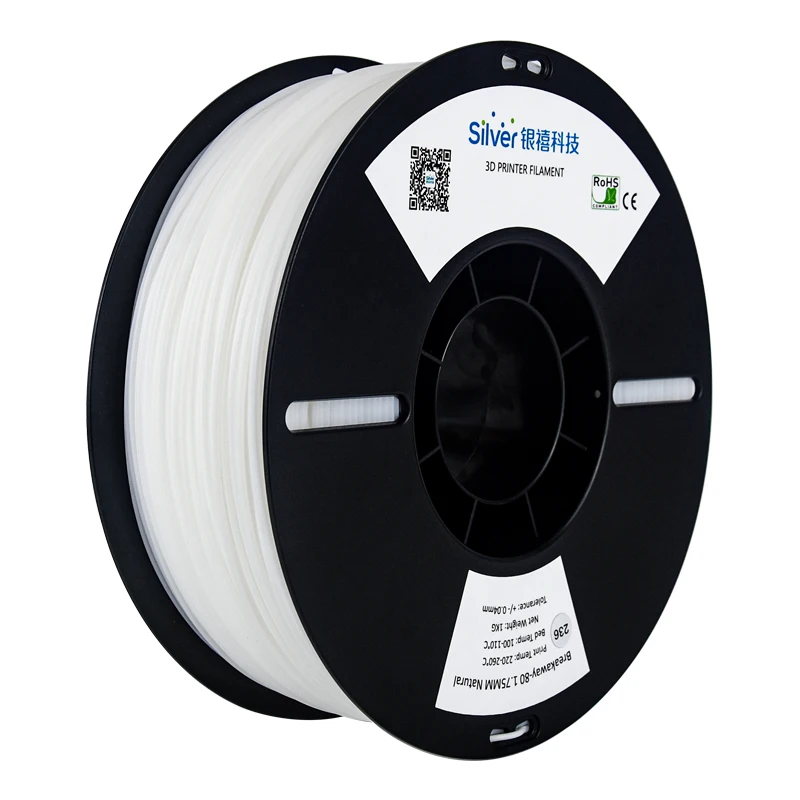 Breakaway - 80 Easy to Remove Support Material 3D Printing Consumables 1.75mm 1KG High Toughness 3D Printer Filament for FDM
Breakaway - 80 Easy to Remove Support Material 3D Printing Consumables 1.75mm 1KG High Toughness 3D Printer Filament for FDM