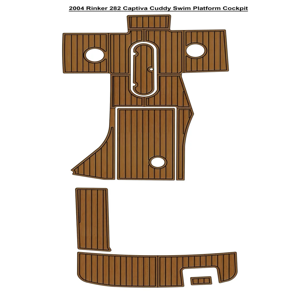 2004 Rinker 282 Captiva Cuddy Swim Платформа Кокпита Лодка EVA Teak Deck Напольный коврик SeaDek MarineMat Gatorstep Style Самоклеящийся
2004 Rinker 282 Captiva Cuddy Swim Платформа Кокпита Лодка EVA Teak Deck Напольный коврик SeaDek MarineMat Gatorstep Style Самоклеящийся