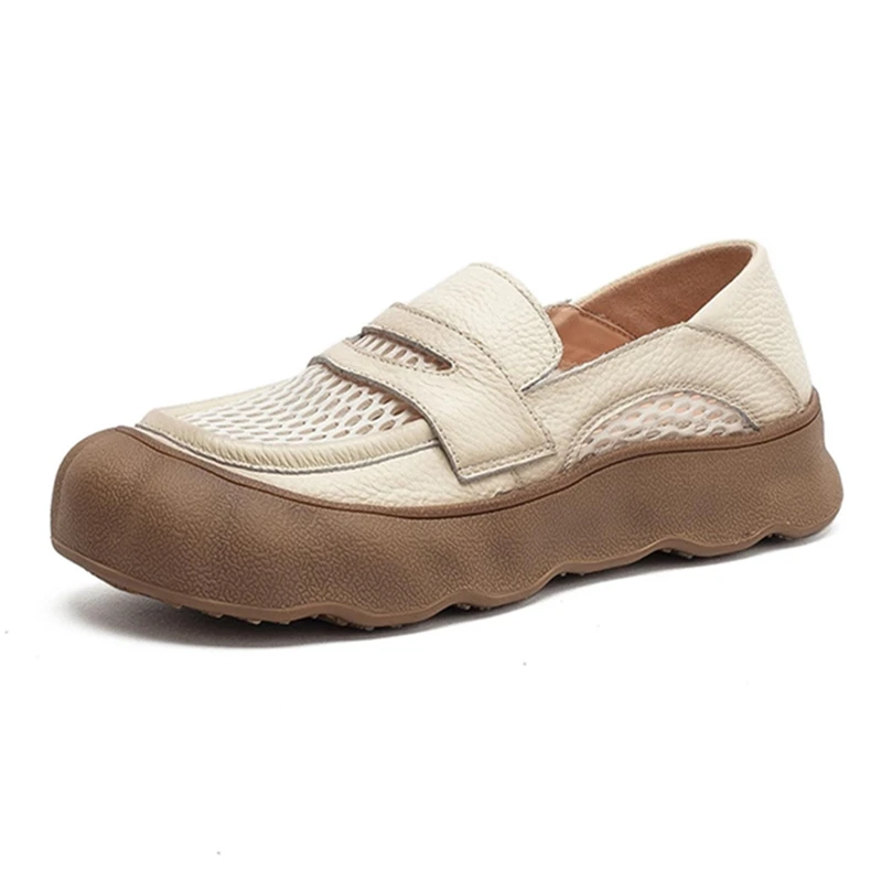 AIYUQI2026 New Women's Breathable Sandals Shoe Genuine Leather Non-Slip Loafers Women Plus Size Summer Mesh Leisure female Shoes
AIYUQI2026 New Women's Breathable Sandals Shoe Genuine Leather Non-Slip Loafers Women Plus Size Summer Mesh Leisure female Shoes