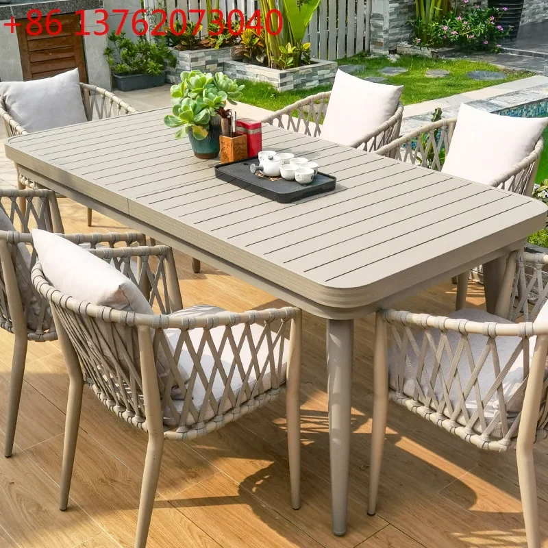 Outdoor Nordic creative tables and chairs courtyard garden yard aluminum alloy table open-air terrace
Outdoor Nordic creative tables and chairs courtyard garden yard aluminum alloy table open-air terrace