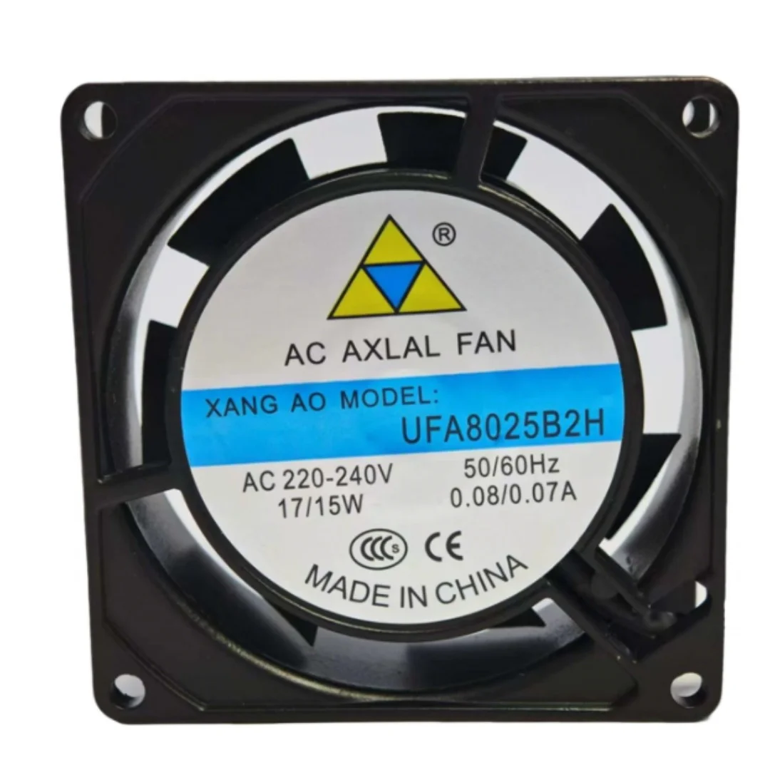 UFA8025B2H AC 200-240V 0.08A 80x80x25mm Server Cooling Fan
UFA8025B2H AC 200-240V 0.08A 80x80x25mm Server Cooling Fan