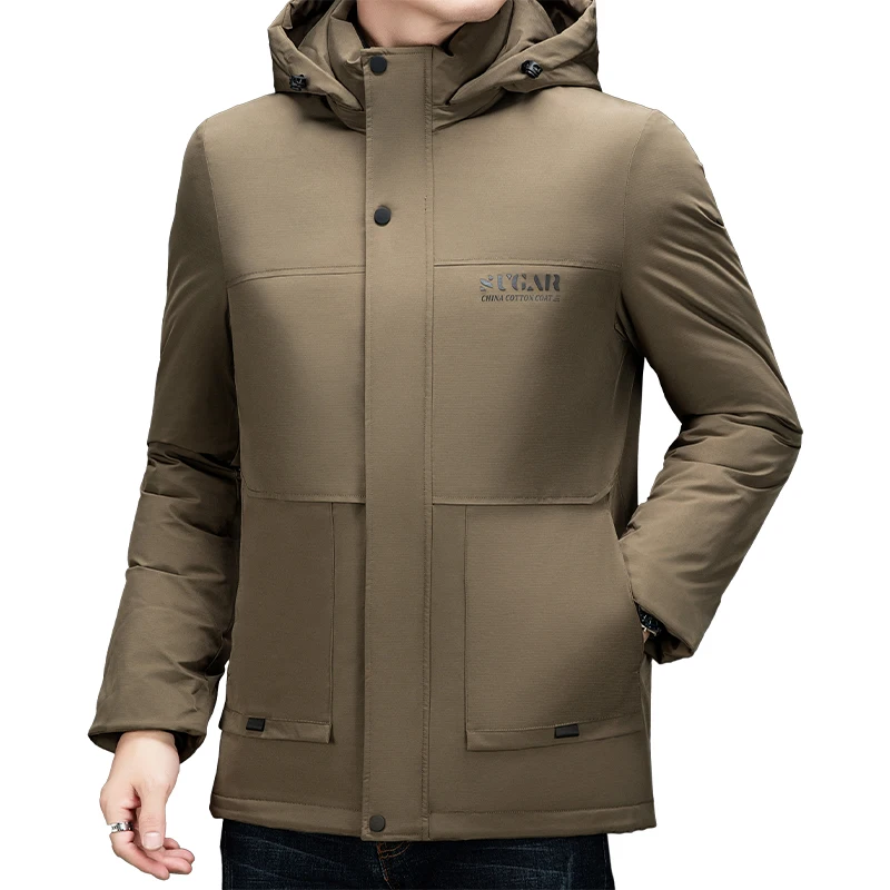 Men's Parkas Clothing Windproof Warm Thick Parkas Fashion Hooded Coat Men Autumn Brand Outwear Classic Casual Parkas Jackets Men
Men's Parkas Clothing Windproof Warm Thick Parkas Fashion Hooded Coat Men Autumn Brand Outwear Classic Casual Parkas Jackets Men