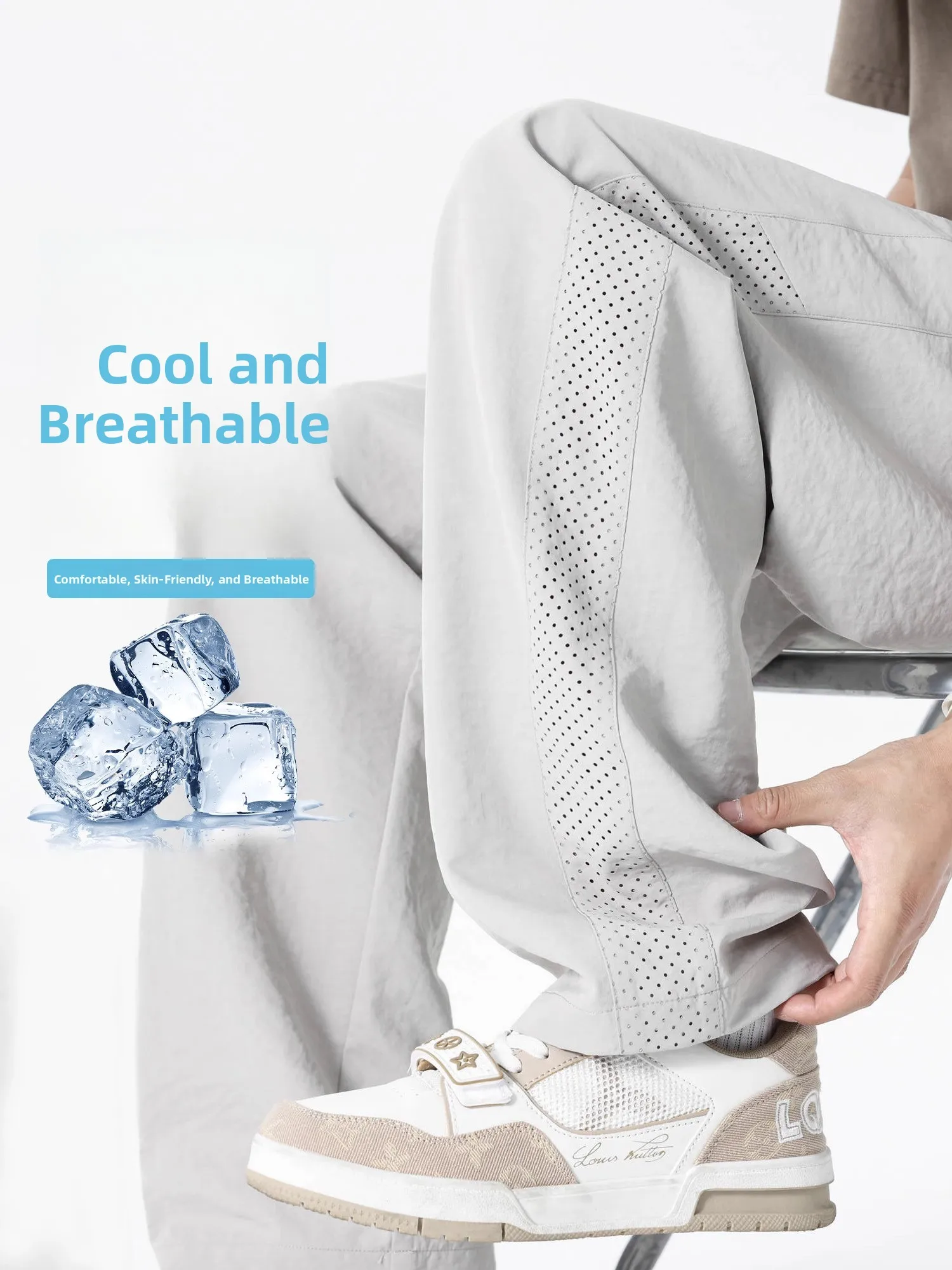 Men's Summer Thin American Me Ice Silk Casual Pants Breathable Qui Dry Straight Leg Loose Faionable Long Trousers
Men's Summer Thin American Me Ice Silk Casual Pants Breathable Qui Dry Straight Leg Loose Faionable Long Trousers