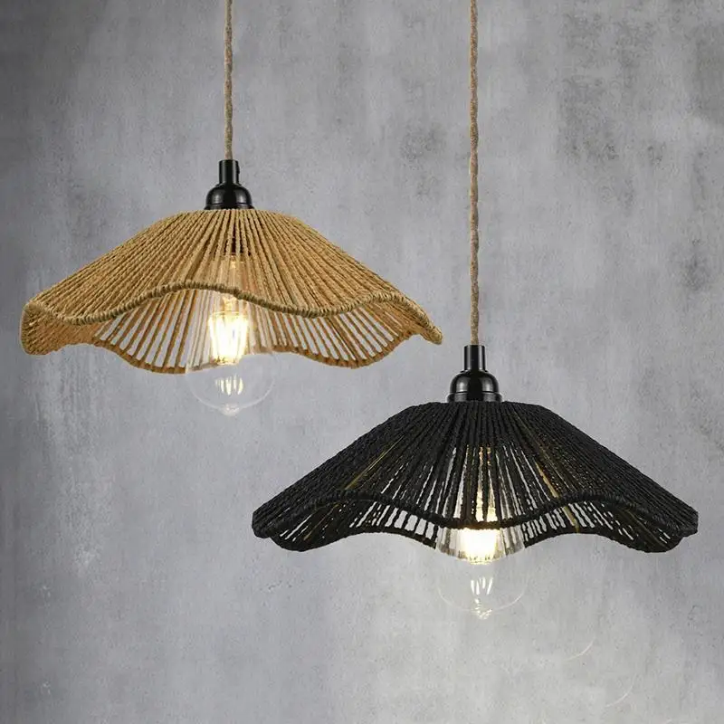 ● Handwoven Rope Lampshade Chandelier Covers Shades Ornament Decorative Living Room Kitchen Ceiling Woven Lamp Shade
● Handwoven Rope Lampshade Chandelier Covers Shades Ornament Decorative Living Room Kitchen Ceiling Woven Lamp Shade