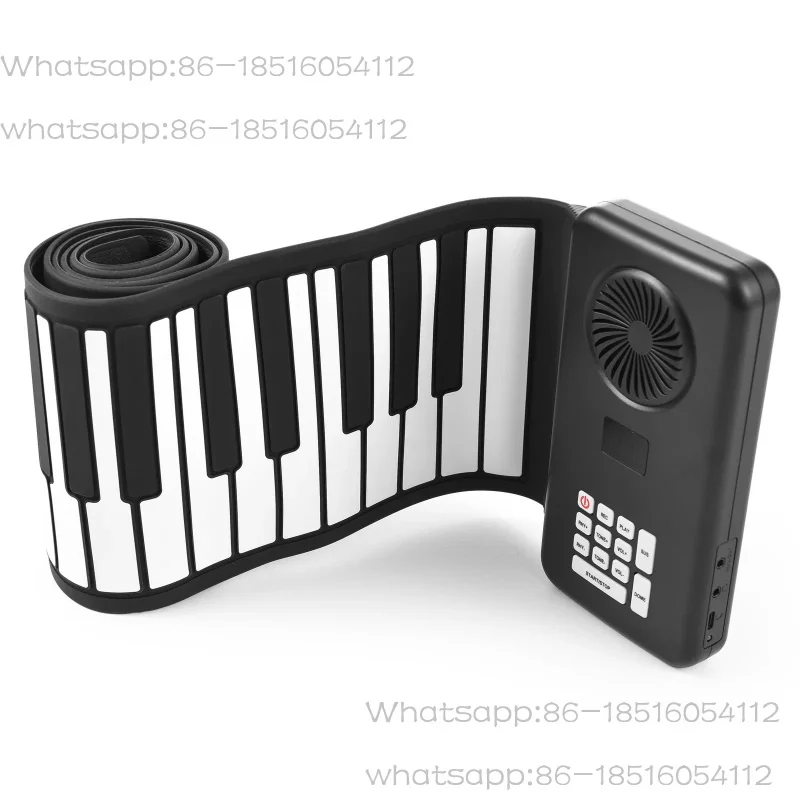 88 Key Portable Piano Handroll Electronic Piano Environmental Silicone Foldable Piano Home Practice for Travel Beginners
88 Key Portable Piano Handroll Electronic Piano Environmental Silicone Foldable Piano Home Practice for Travel Beginners