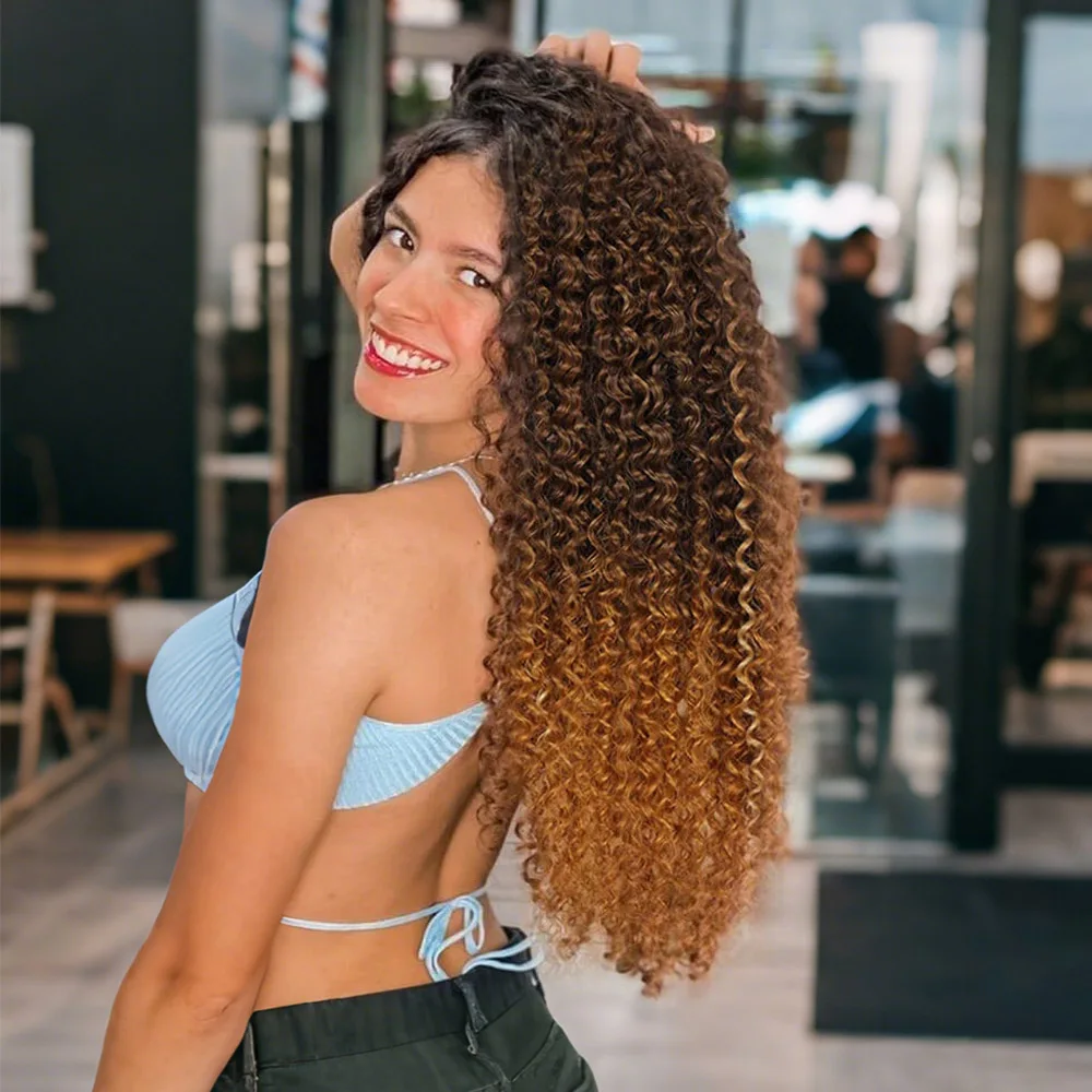 Синтетические пучки вьющихся волос Джерри, длинные курчавые вьющиеся наращивания, 24 дюйма, 26 дюймов, 28 дюймов, волосы из органического волокна для женщин, термостойкая волна
Синтетические пучки вьющихся волос Джерри, длинные курчавые вьющиеся наращивания, 24 дюйма, 26 дюймов, 28 дюймов, волосы из органического волокна для женщин, термостойкая волна