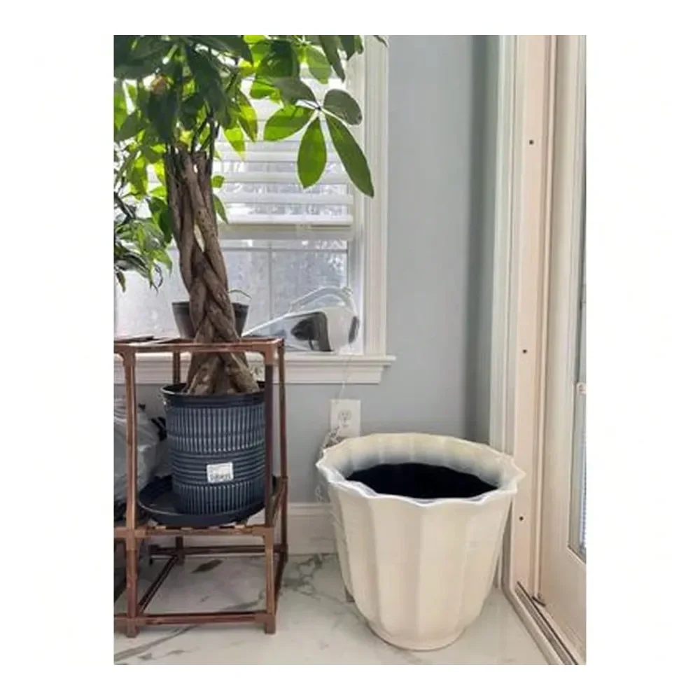 Large Round Vanilla Dream Planter 100 Resin, Lightweight WeatherResistant Outdoor Flower Pot For Patio, Garden Porch
Large Round Vanilla Dream Planter 100 Resin, Lightweight WeatherResistant Outdoor Flower Pot For Patio, Garden Porch