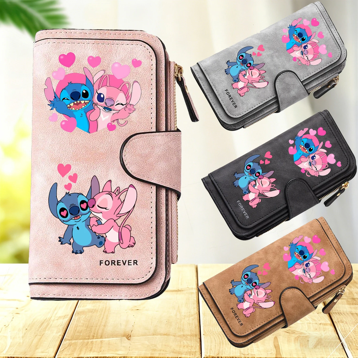 1PCS Lilo & Stitch Series Small Coin Purse Cute Zipper Wallet Stitch Leather Bag Fashion Design Multi-functional Card Holder
1PCS Lilo & Stitch Series Small Coin Purse Cute Zipper Wallet Stitch Leather Bag Fashion Design Multi-functional Card Holder