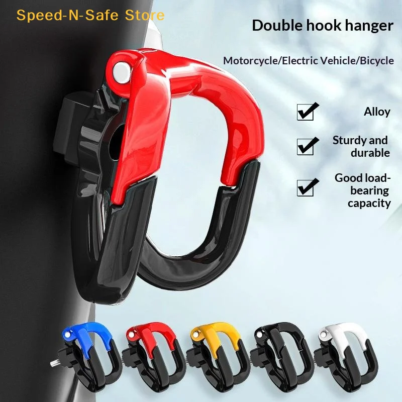 Universal Motorcycle Helmet Hook Holder Dual Alloy Construction Strong Hanger for Safe Storage in Garage or Travel
Universal Motorcycle Helmet Hook Holder Dual Alloy Construction Strong Hanger for Safe Storage in Garage or Travel