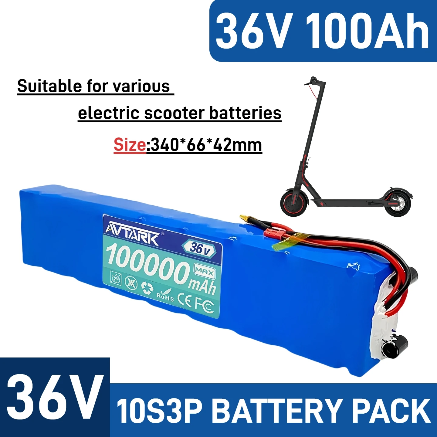 【DHL FAST DELIVERY】Original 10S3P 36V 100Ah Li-ion Battery, for Xiaomi electric scooter balance vehicles Special Battery Pack
【DHL FAST DELIVERY】Original 10S3P 36V 100Ah Li-ion Battery, for Xiaomi electric scooter balance vehicles Special Battery Pack