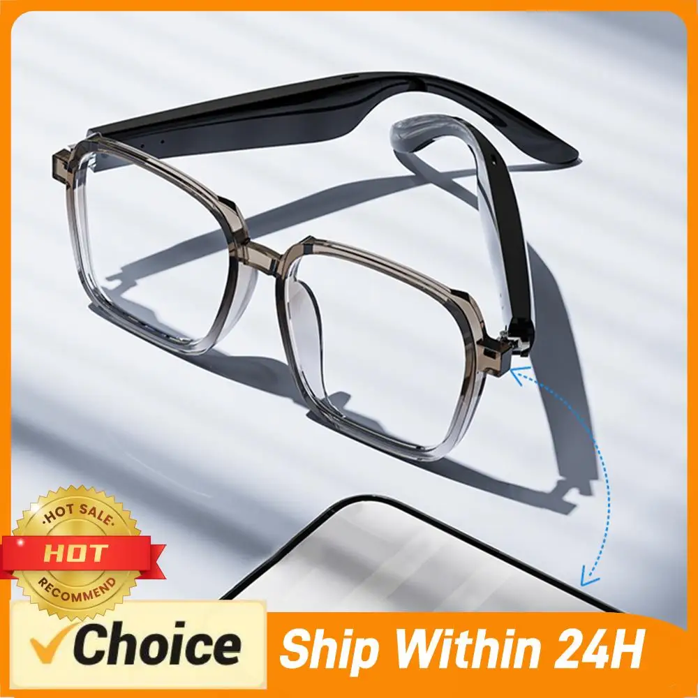 BT6.0 AI Lightweight Headphones Glasses 156 Languages Wireless Translate Eyeglasses HiFi Stereo Headset Eyeglass for Men Women
BT6.0 AI Lightweight Headphones Glasses 156 Languages Wireless Translate Eyeglasses HiFi Stereo Headset Eyeglass for Men Women