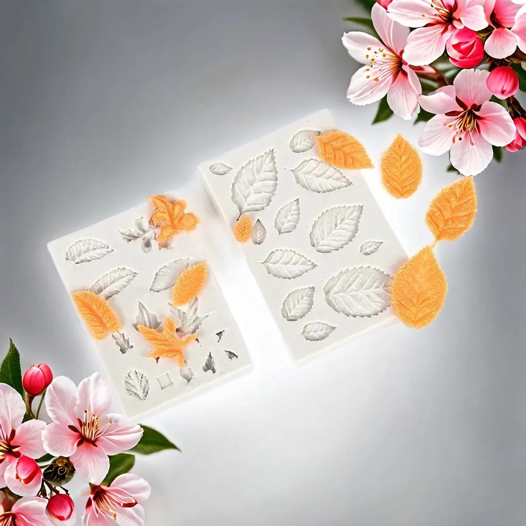 Leaves silicone soap mold kitchen accessories cake mold Gumpaste Candy cookies tools Fondant Cake Decoration
Leaves silicone soap mold kitchen accessories cake mold Gumpaste Candy cookies tools Fondant Cake Decoration