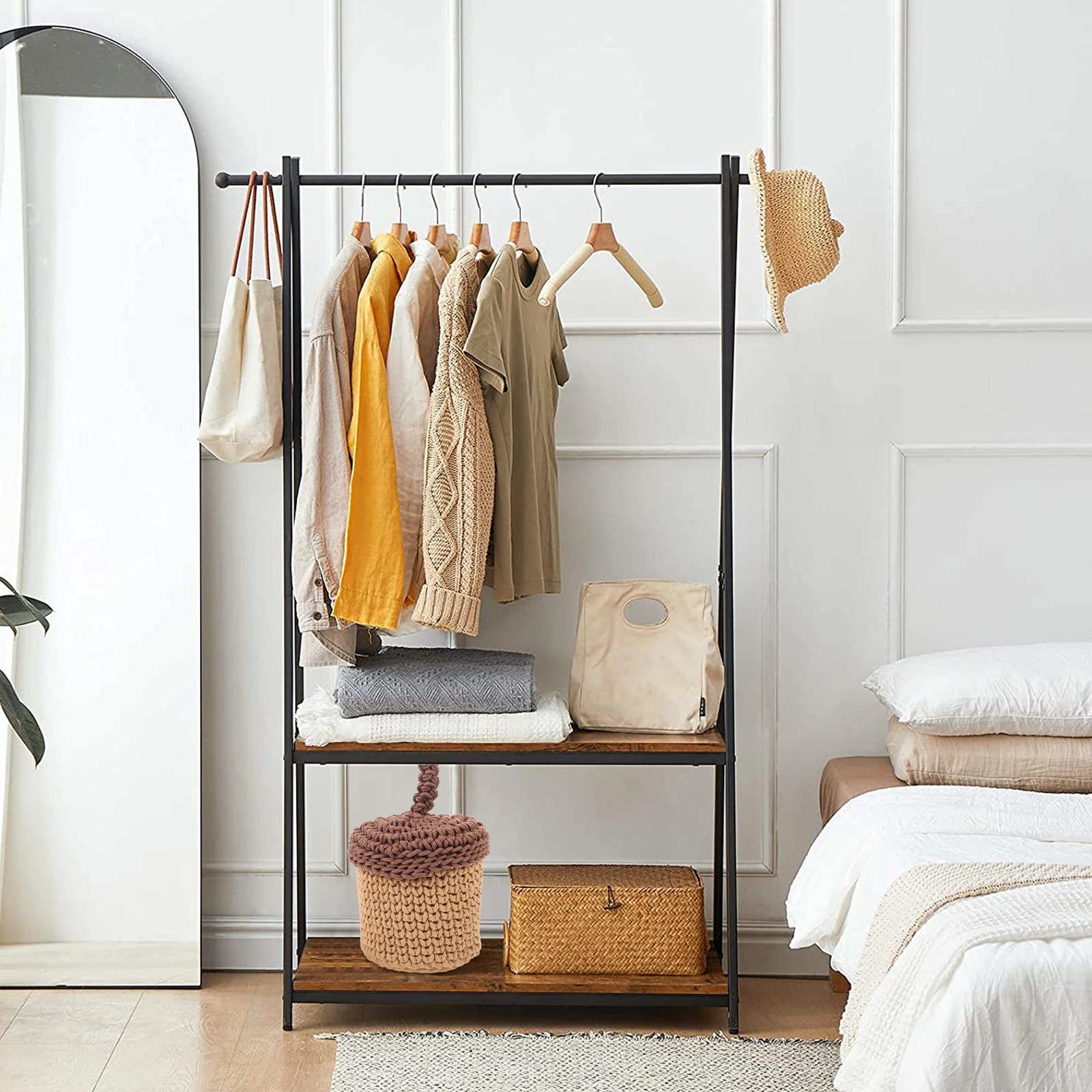 s Woven Storage Basket H made Cotton Rope Planter Small Decor ganizer Baskets for Shelves Space Saving Large Capacity 
s Woven Storage Basket H made Cotton Rope Planter Small Decor ganizer Baskets for Shelves Space Saving Large Capacity