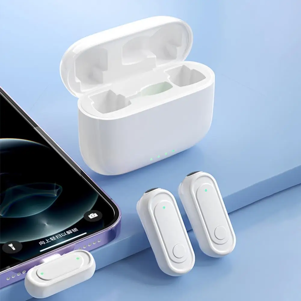 Мини-беспроводной петличный микрофон для телефона/ПК/планшетов с шумоподавлением, удобный микрофон с зажимом для порта USB-C, петличный микрофон
Мини-беспроводной петличный микрофон для телефона/ПК/планшетов с шумоподавлением, удобный микрофон с зажимом для порта USB-C, петличный микрофон