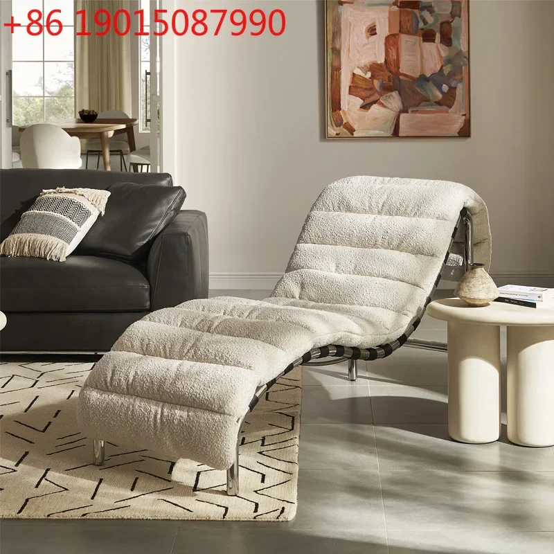Nordic simple light luxury recliner Italian minimalist cream style designer princess chair personalized creative lazy couch
Nordic simple light luxury recliner Italian minimalist cream style designer princess chair personalized creative lazy couch