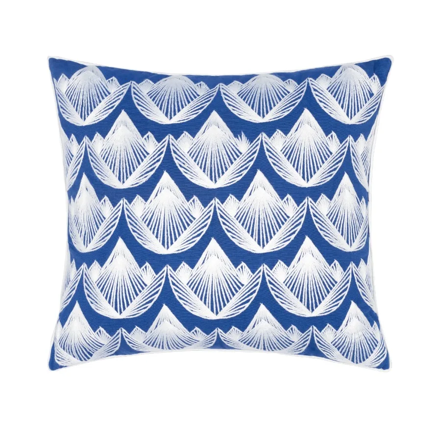 Rochelle Porter Lotus Decorative Square Pillow, Throw, White, Blue, Cotton, Polyfill, 20"x 20", 1 Count
Rochelle Porter Lotus Decorative Square Pillow, Throw, White, Blue, Cotton, Polyfill, 20"x 20", 1 Count