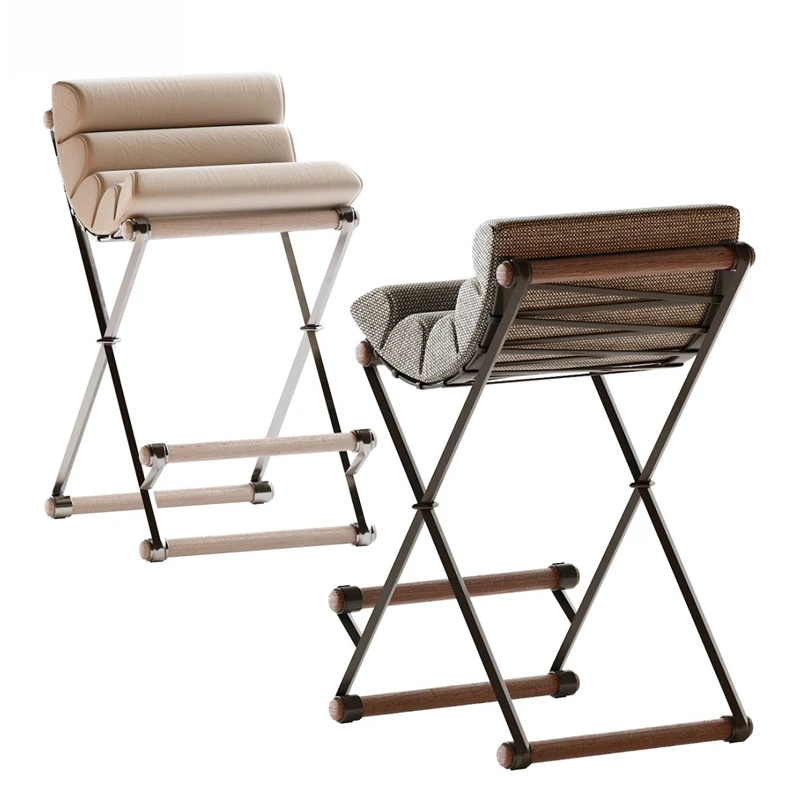 Modern simple high-footed front desk bar chair creative designer home island stool clear reception bar chair
Modern simple high-footed front desk bar chair creative designer home island stool clear reception bar chair