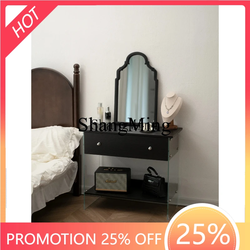 SM new minimalist dressing table creative solid wood bedside modern lighting luxury high-end makeup mirror
SM new minimalist dressing table creative solid wood bedside modern lighting luxury high-end makeup mirror