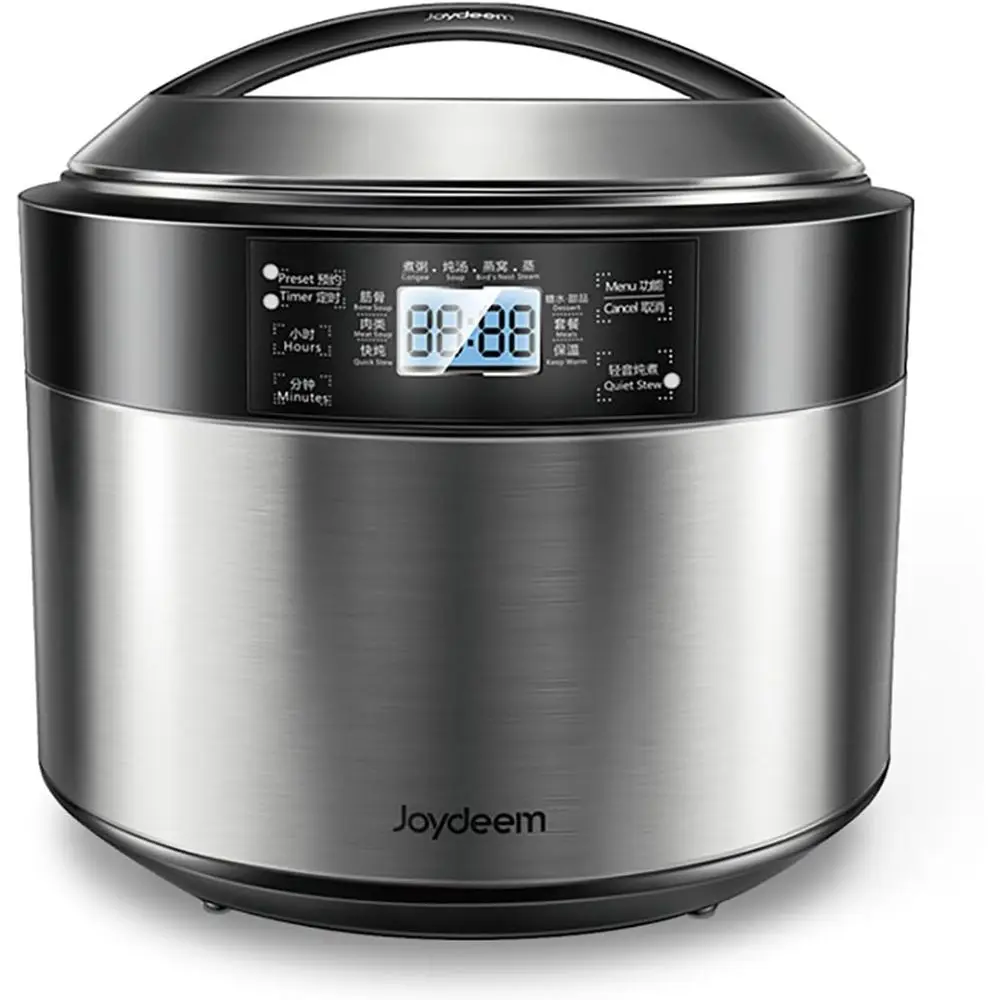 Electric Stew Pot, 8.5Qt StainlSteel Inner Pot with 5 Ceic Liners (3.5L + 4 × 0.45L), Dual Cooking es, Brushed Stainl-Steel Exte
Electric Stew Pot, 8.5Qt StainlSteel Inner Pot with 5 Ceic Liners (3.5L + 4 × 0.45L), Dual Cooking es, Brushed Stainl-Steel Exte
