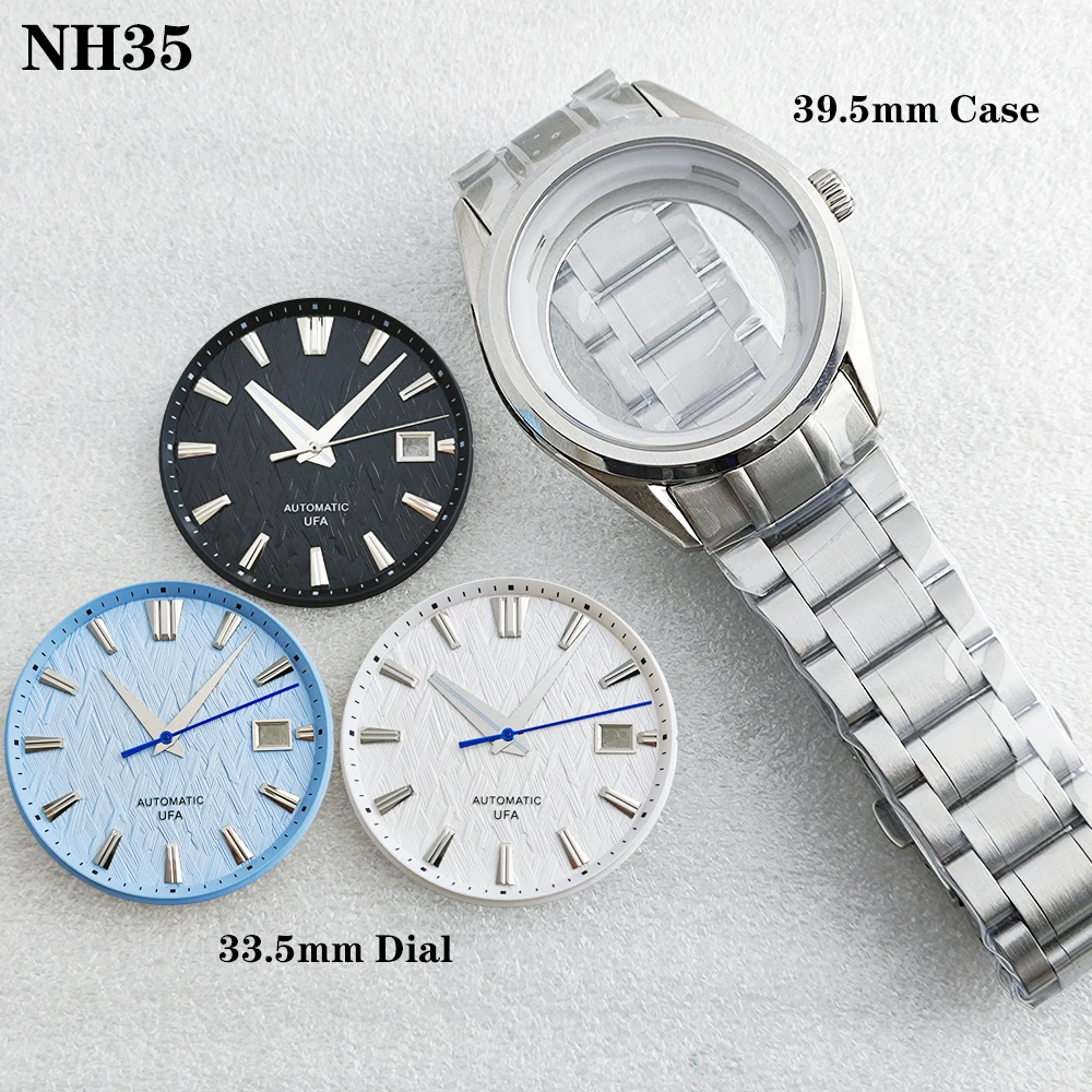 NH35 39mm Watch Case + 33.5mm Watch Dial Custom Logo Dial for GS Kit Fit NH35 Movement Mechanical Watch Modification Accessories
NH35 39mm Watch Case + 33.5mm Watch Dial Custom Logo Dial for GS Kit Fit NH35 Movement Mechanical Watch Modification Accessories