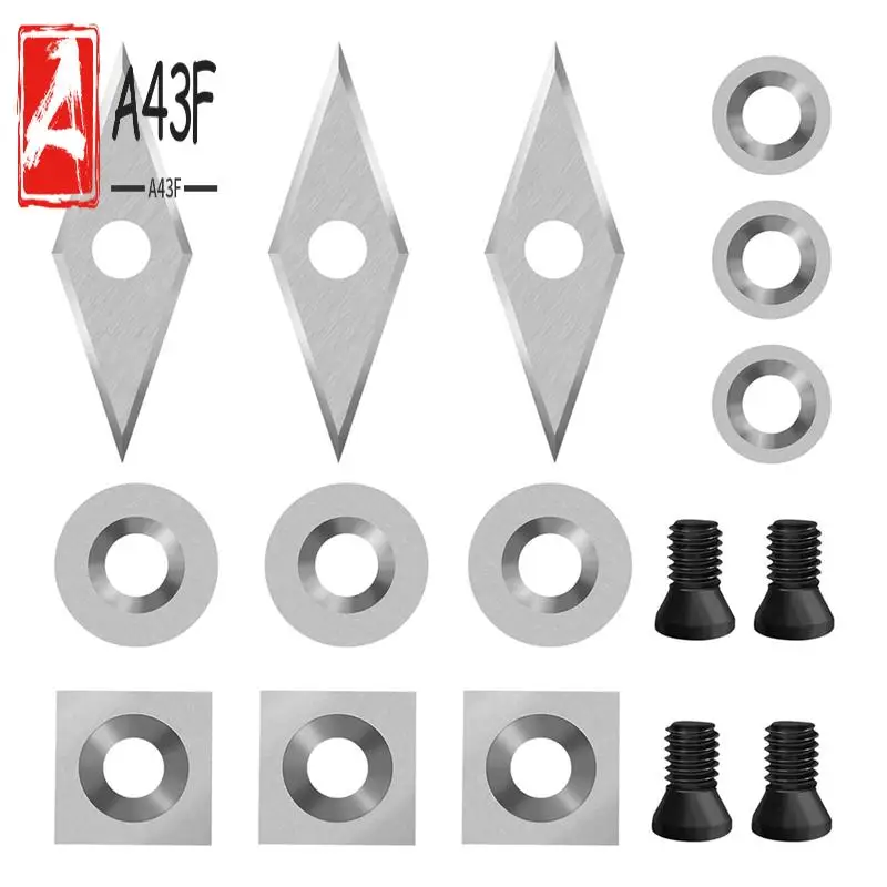 A43F-12PCS Твердосплавные токарные станки. Твердосплавные насадки. Набор ручных одноразовых токарных инструментов по дереву 
A43F-12PCS Твердосплавные токарные станки. Твердосплавные насадки. Набор ручных одноразовых токарных инструментов по дереву