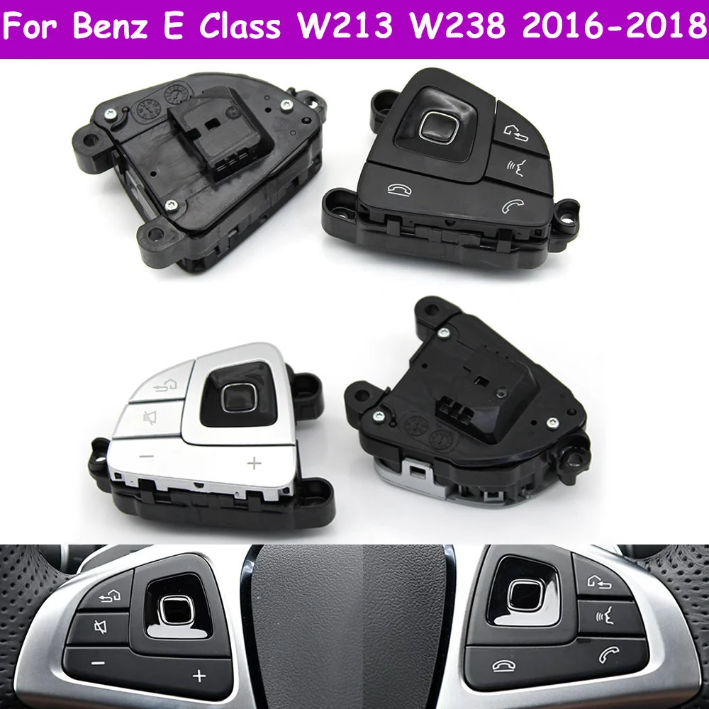 W213 W238 C238 LHD Car Multi-function Steering Wheel Buttons Volume Control Switch Button Assembly For BENZ E Class 2016-2018
W213 W238 C238 LHD Car Multi-function Steering Wheel Buttons Volume Control Switch Button Assembly For BENZ E Class 2016-2018