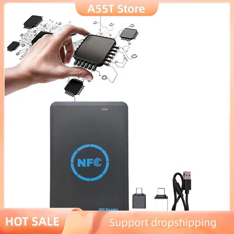 A55T 5-частотный RFID-дубликатор смарт-чипов + 3Xuid брелок NFC-считыватель копировальный аппарат HID 125K/IC/ID 13,56M 125K токен-писатель клон
A55T 5-частотный RFID-дубликатор смарт-чипов + 3Xuid брелок NFC-считыватель копировальный аппарат HID 125K/IC/ID 13,56M 125K токен-писатель клон