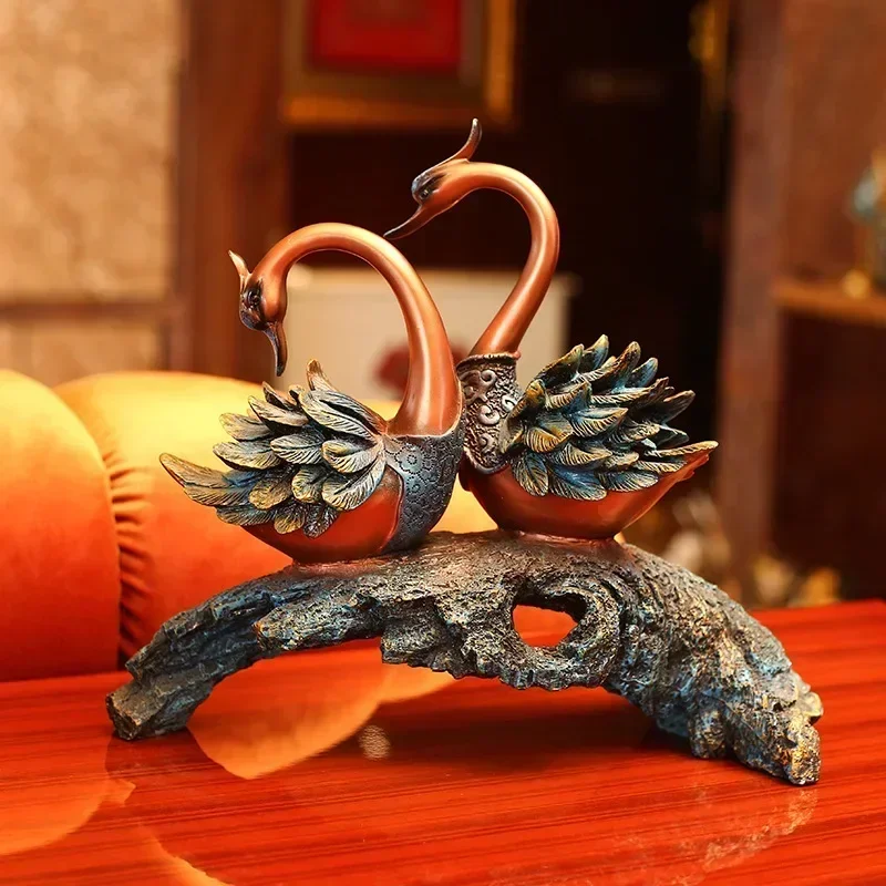 Resin Crafts Creative Scandinavian Style Wine Cooler Living Room Ornaments Home Accessories Couple Goose Gift
Resin Crafts Creative Scandinavian Style Wine Cooler Living Room Ornaments Home Accessories Couple Goose Gift