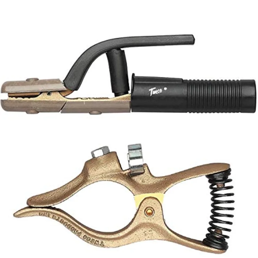 Combo - Genuine GC-200 Ground Clamp and A-532 Electrode Holder
Combo - Genuine GC-200 Ground Clamp and A-532 Electrode Holder