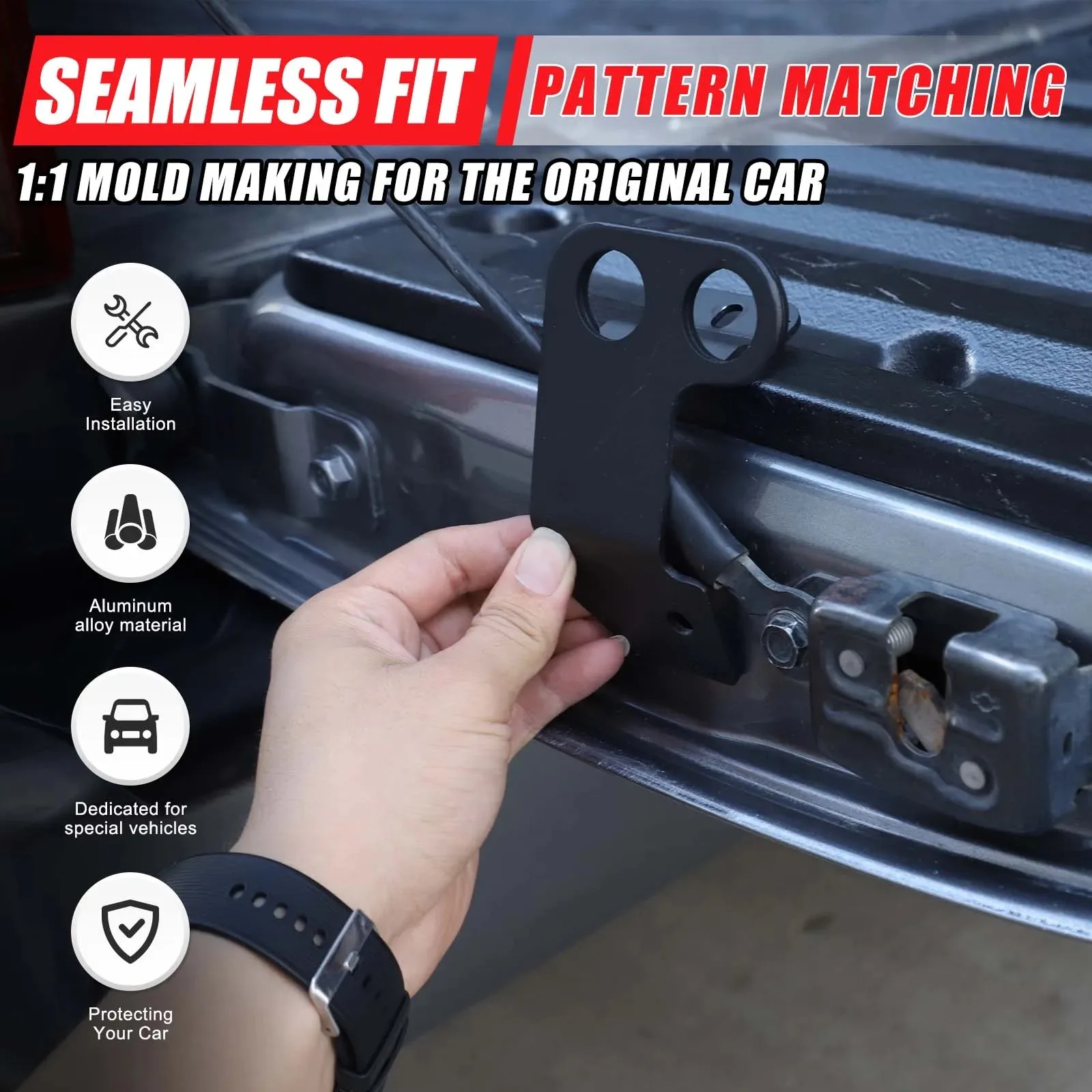 For Nissan Frontier 2009-2017 Carbon Steel Black Car Tailgate Expansion Anchor Point Fixed Rope Bracket Car Accessories
For Nissan Frontier 2009-2017 Carbon Steel Black Car Tailgate Expansion Anchor Point Fixed Rope Bracket Car Accessories